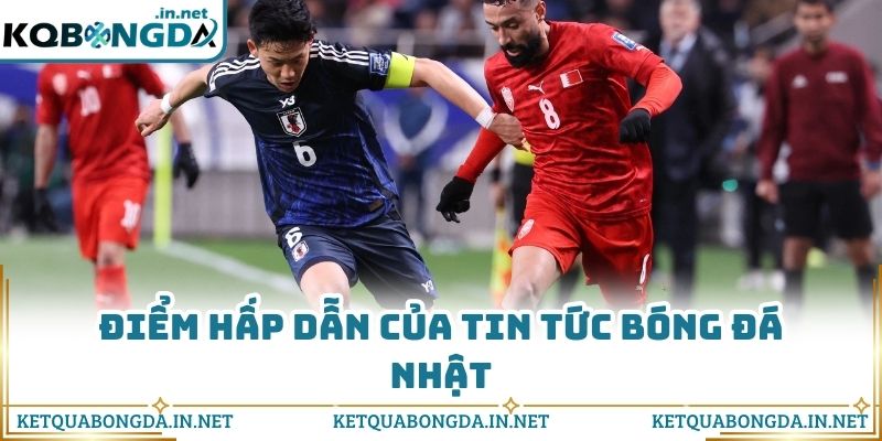 Điểm hấp dẫn của tin tức bóng đá Nhật