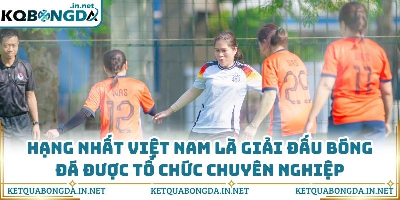 Hạng Nhất Việt Nam là giải đấu bóng đá được tổ chức chuyên nghiệp