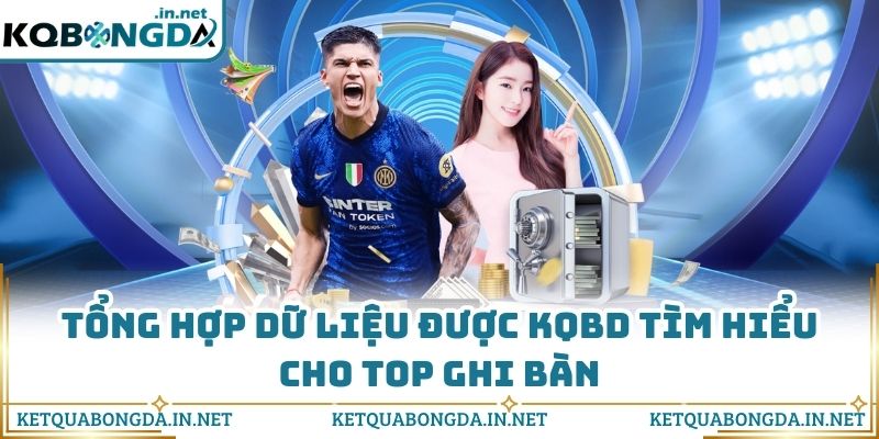 Tổng hợp dữ liệu được KQBD tìm hiểu cho top ghi bàn