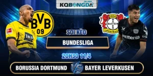 Soi kèo Borussia Dortmund vs Bayer Leverkusen 20h30 11/4 - Bundesliga
